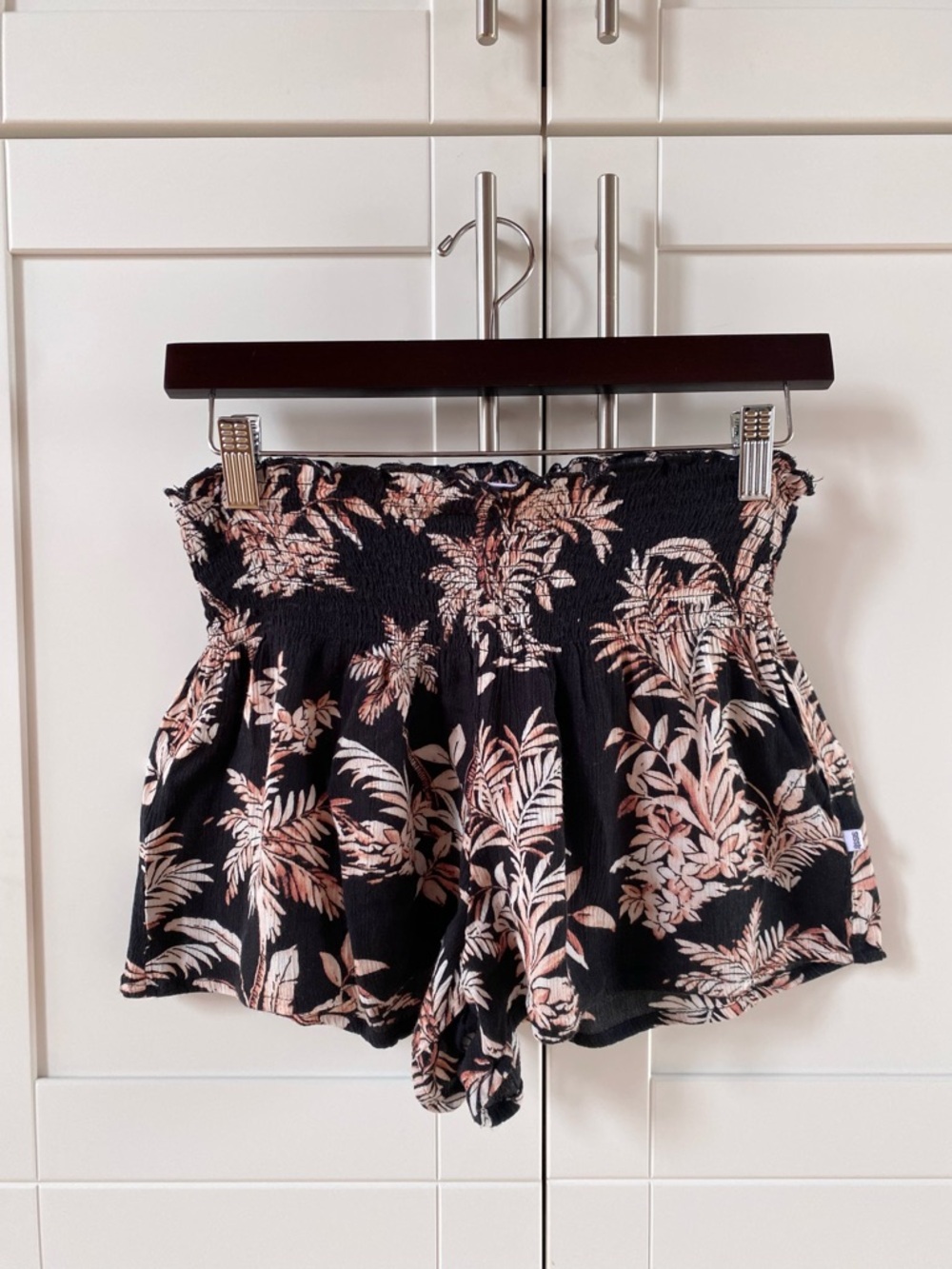 Sisstrevolution Boho Smocked Waist Shorts
